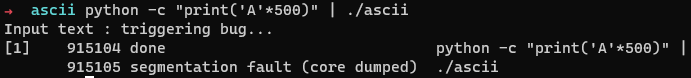 Pwnable.kr - Ascii Writeup